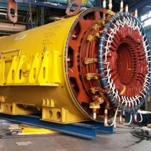 Rotary table PS 450, with a lifting capacity of 450 tons
